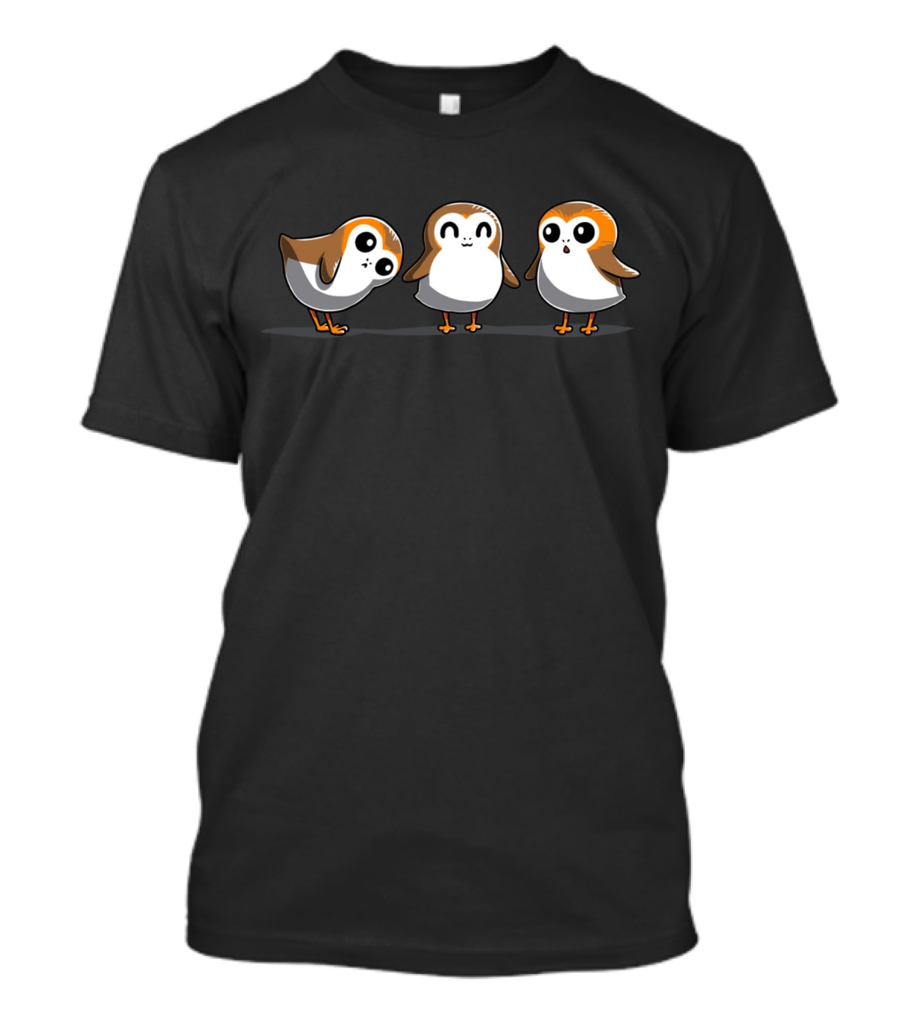 Cute Porg Trio T-Shirt