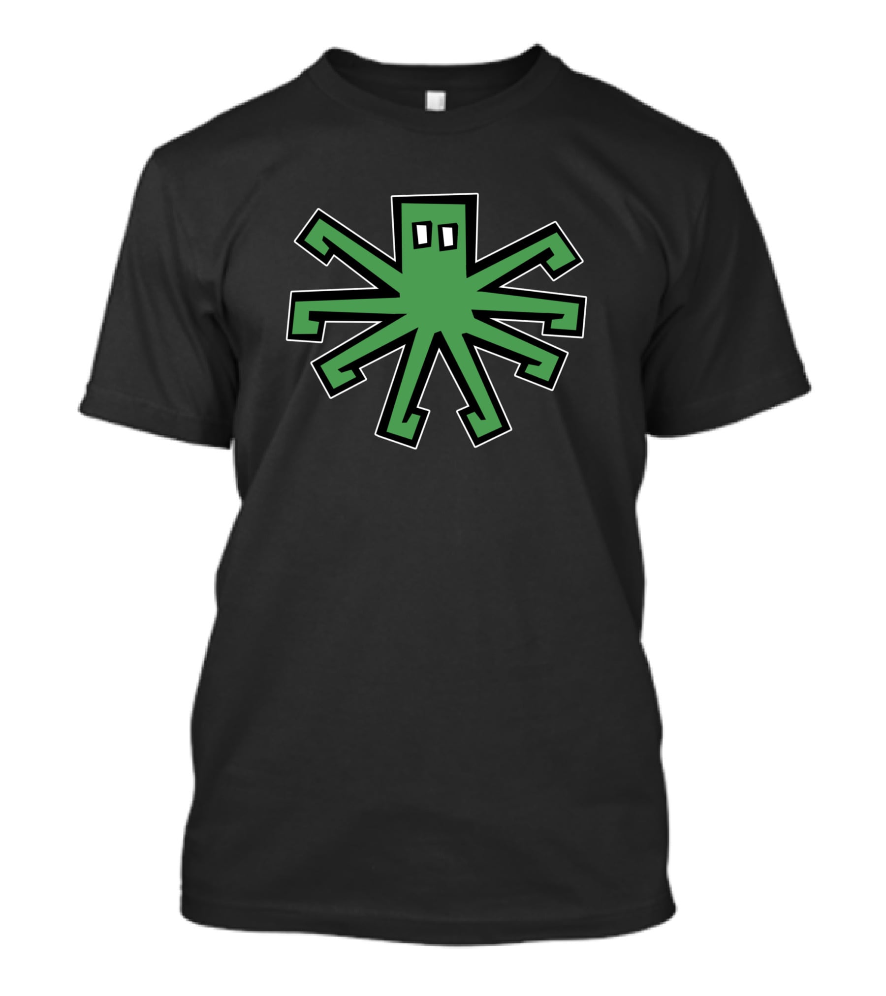 8 Legged 67192 Creeper Pixel Octopus T-Shirt