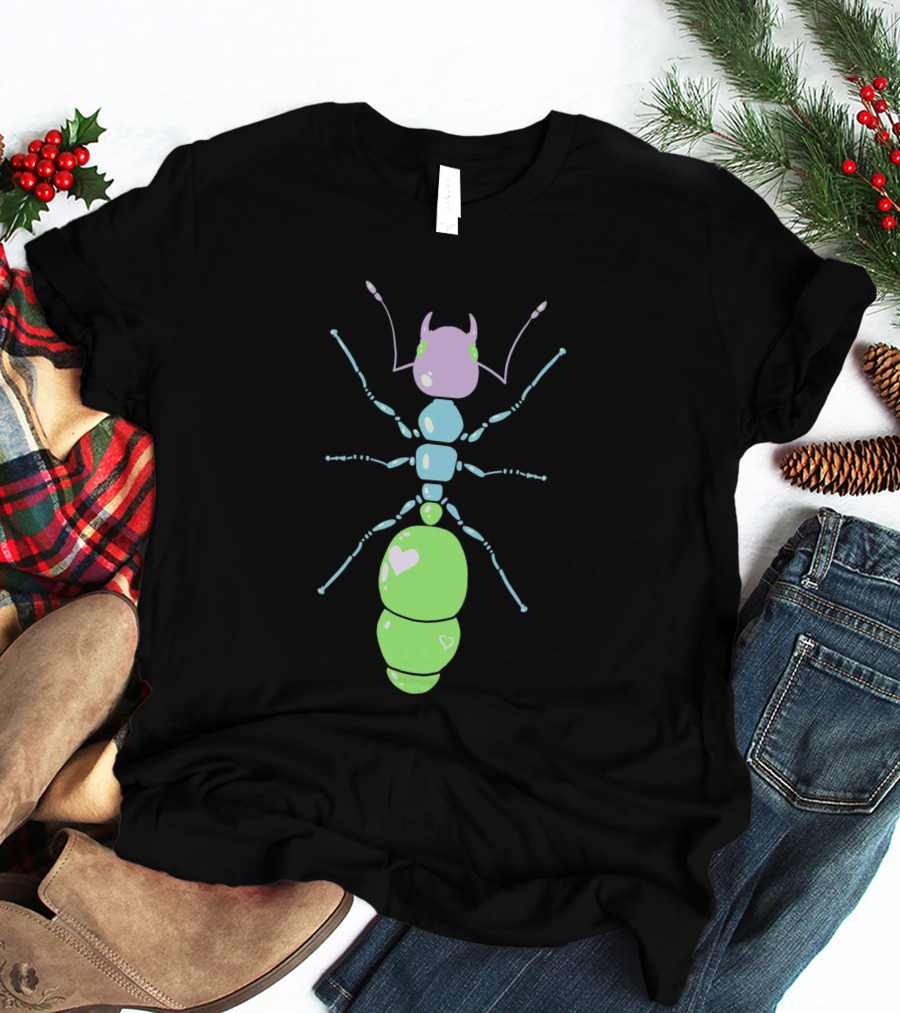 Ants 293453 Pastel Heart Accents T-Shirt