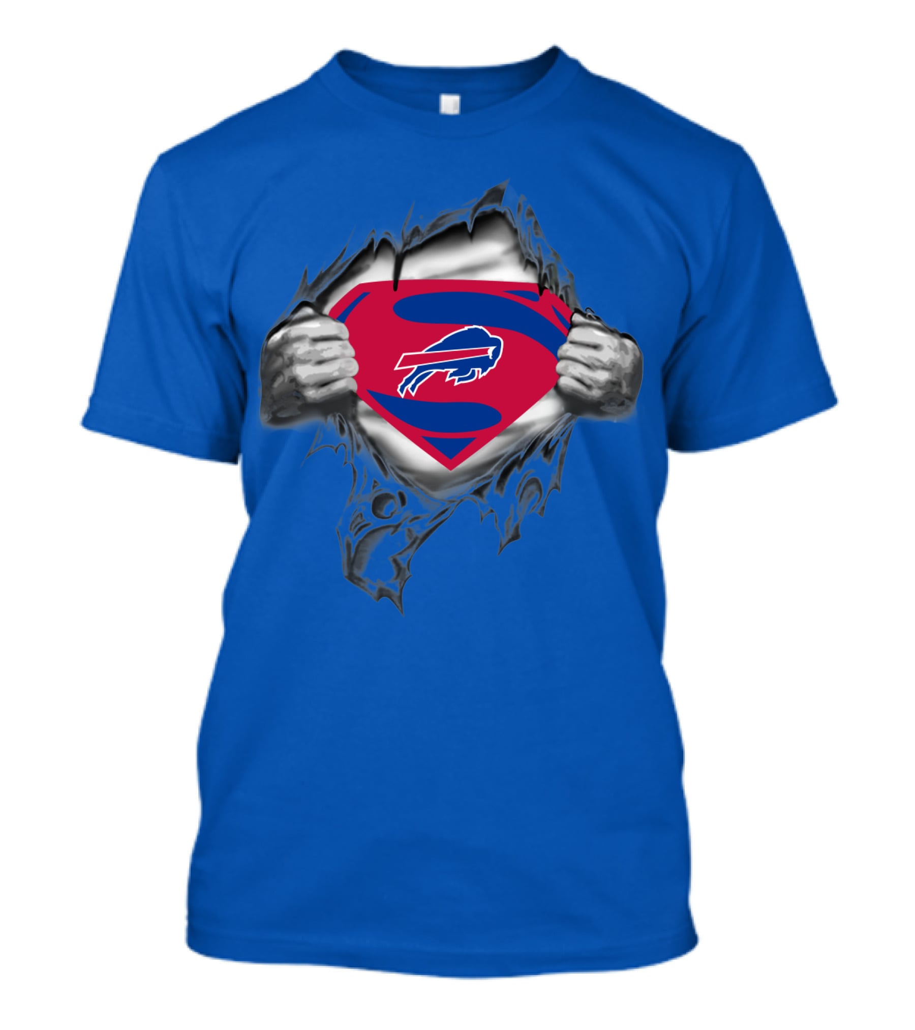 Buffalo Bills Superman Logo Unveiling T-Shirt
