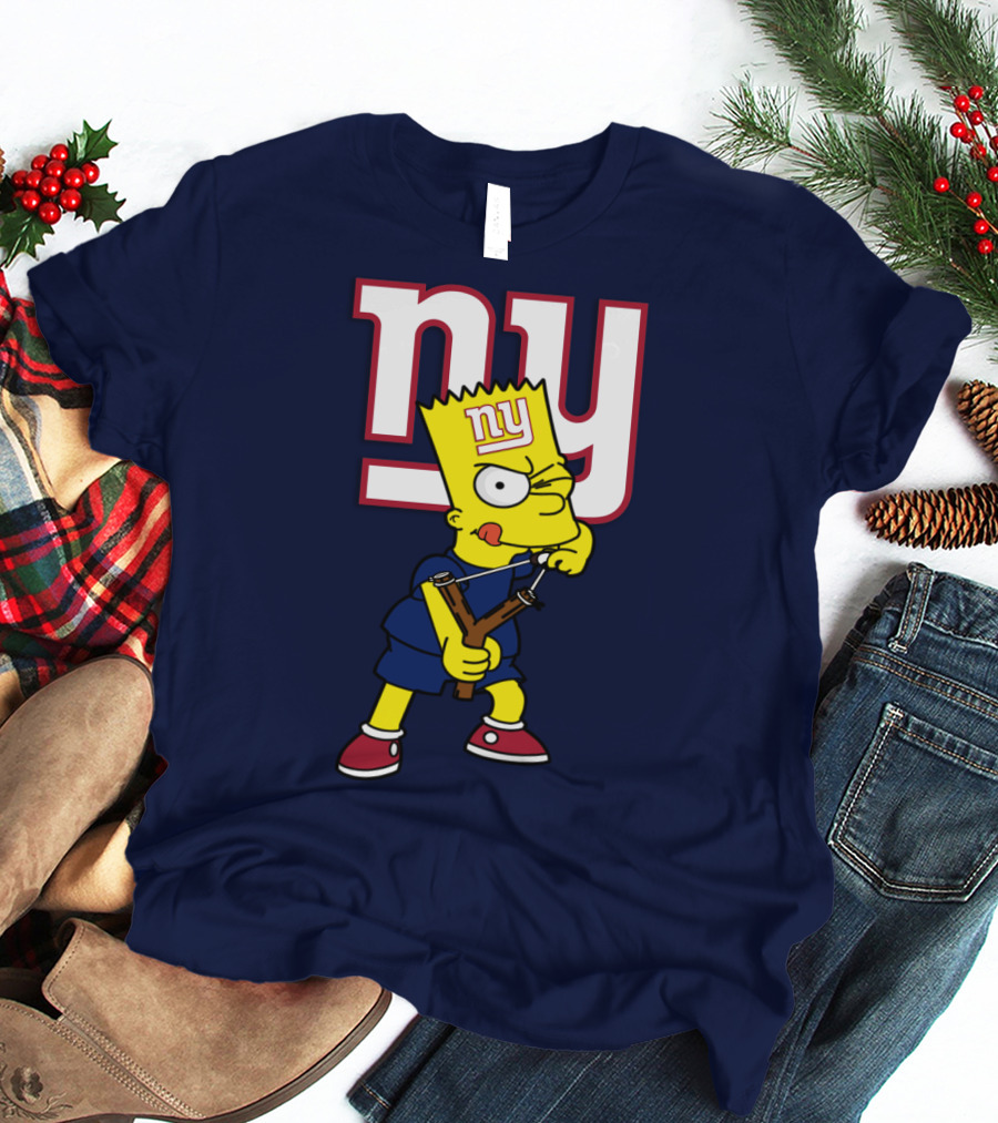 Ny Giants Bart Slingshot T-Shirt