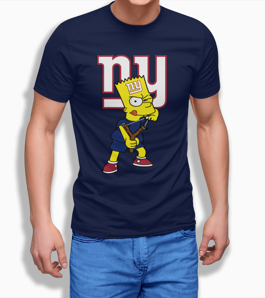 Ny Giants Bart Slingshot T-Shirt