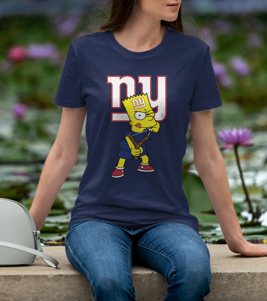 Ny Giants Bart Slingshot T-Shirt