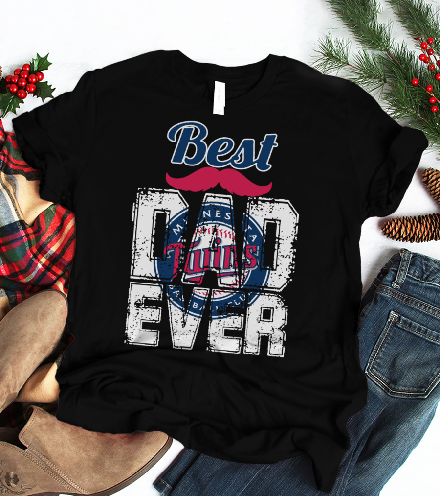 Best Minnesota Twins Dad Ever T-Shirt