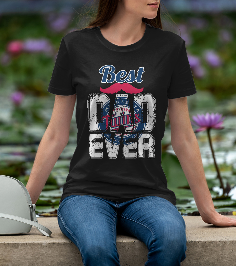Best Minnesota Twins Dad Ever T-Shirt