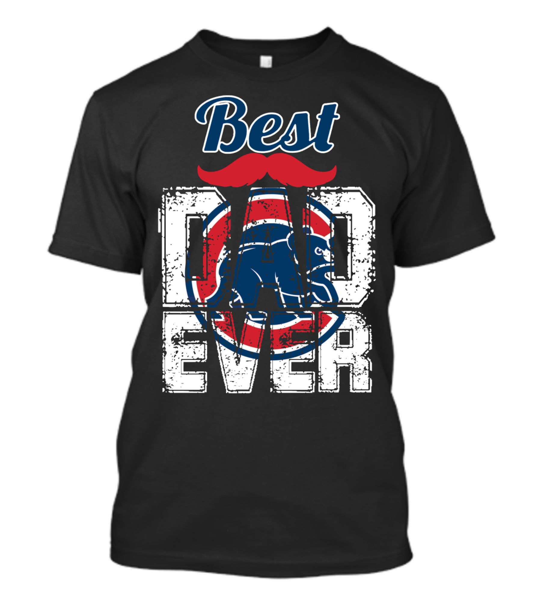 Best Dad Ever Cubs T-Shirt