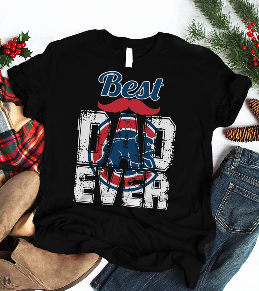 Best Dad Ever Cubs T-Shirt