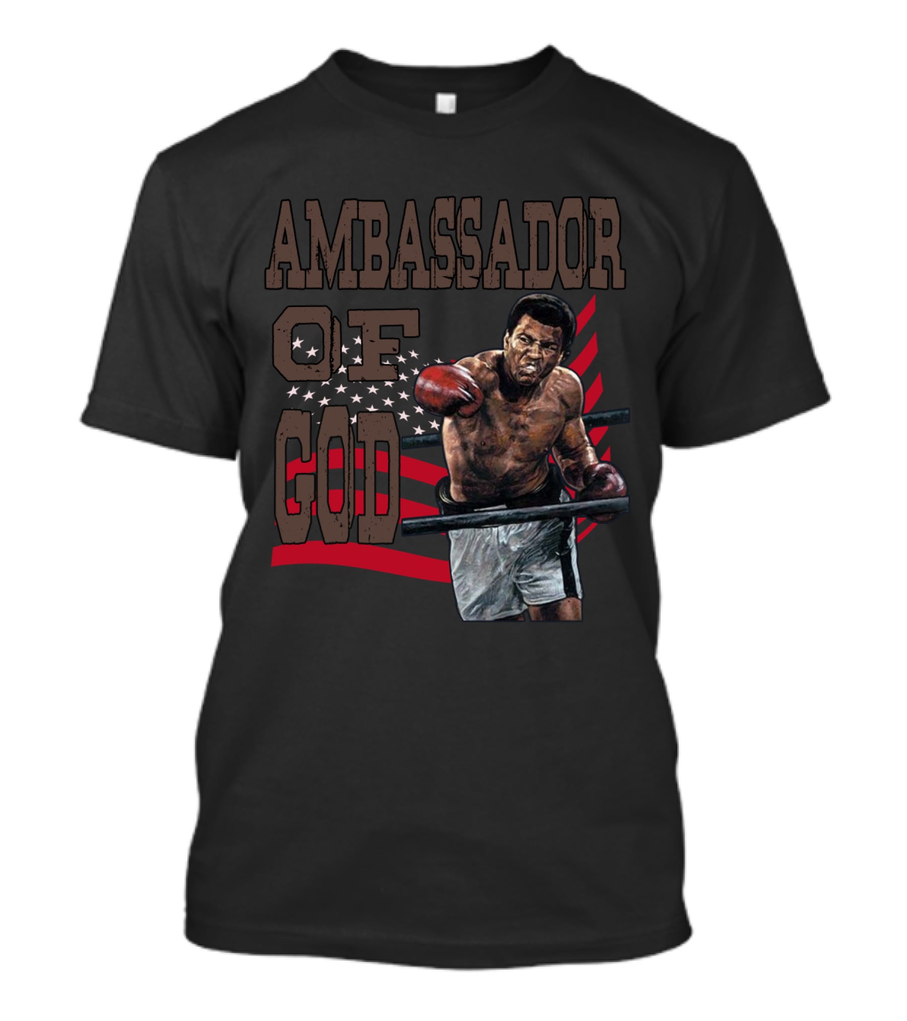 Ambassador Of God Muhammad Ali Boxing Legend T-Shirt