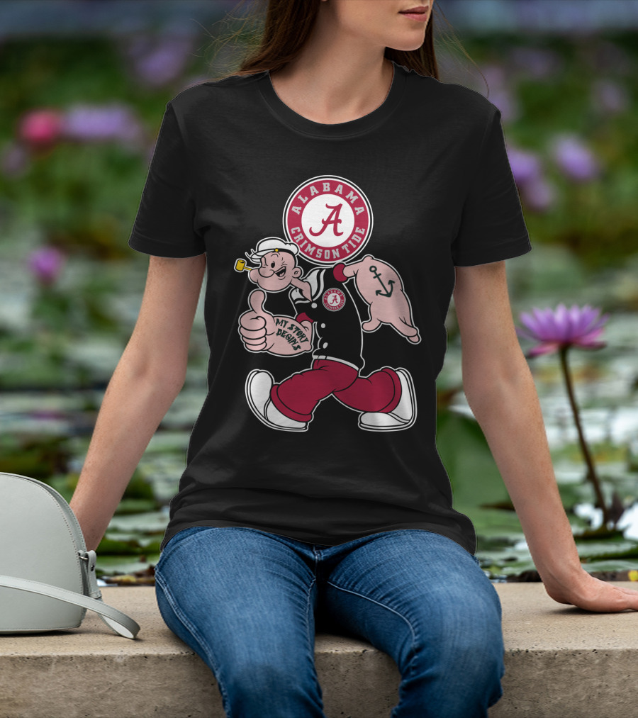 Alabama Crimson Tide My Story Begins T-Shirt