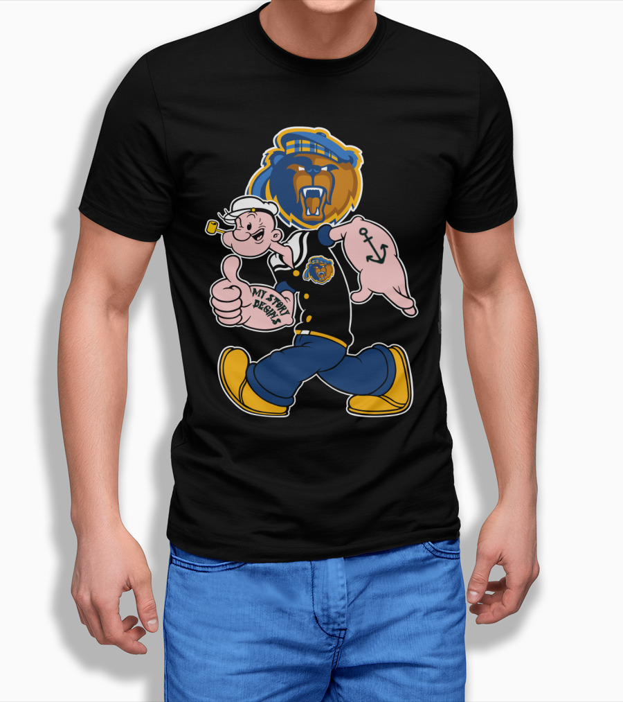 Uc Riverside Highlanders My Story Begins Sailor Bear T-Shirt