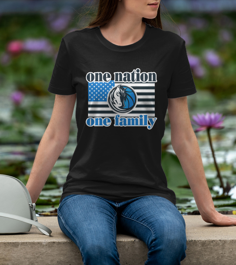 One Nation One Family 83 Dallas Mavericks T-Shirt