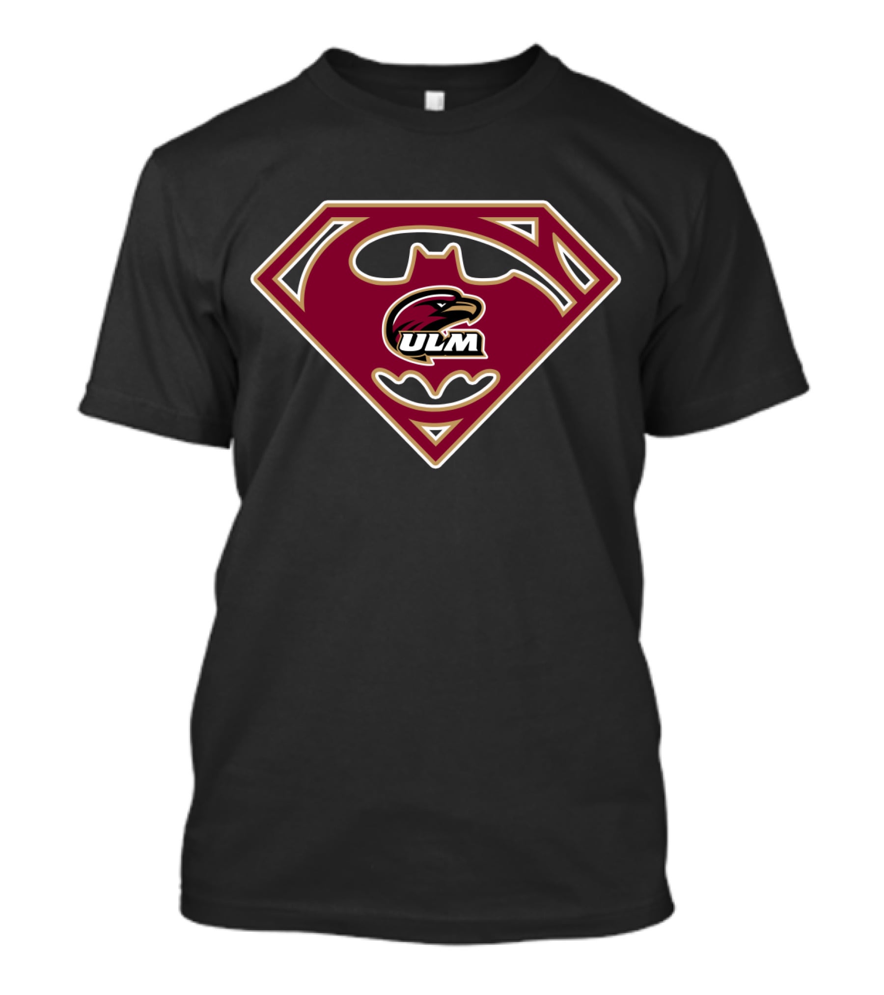 Superman Shield Ulm Ul Monroe Warhawks T-Shirt