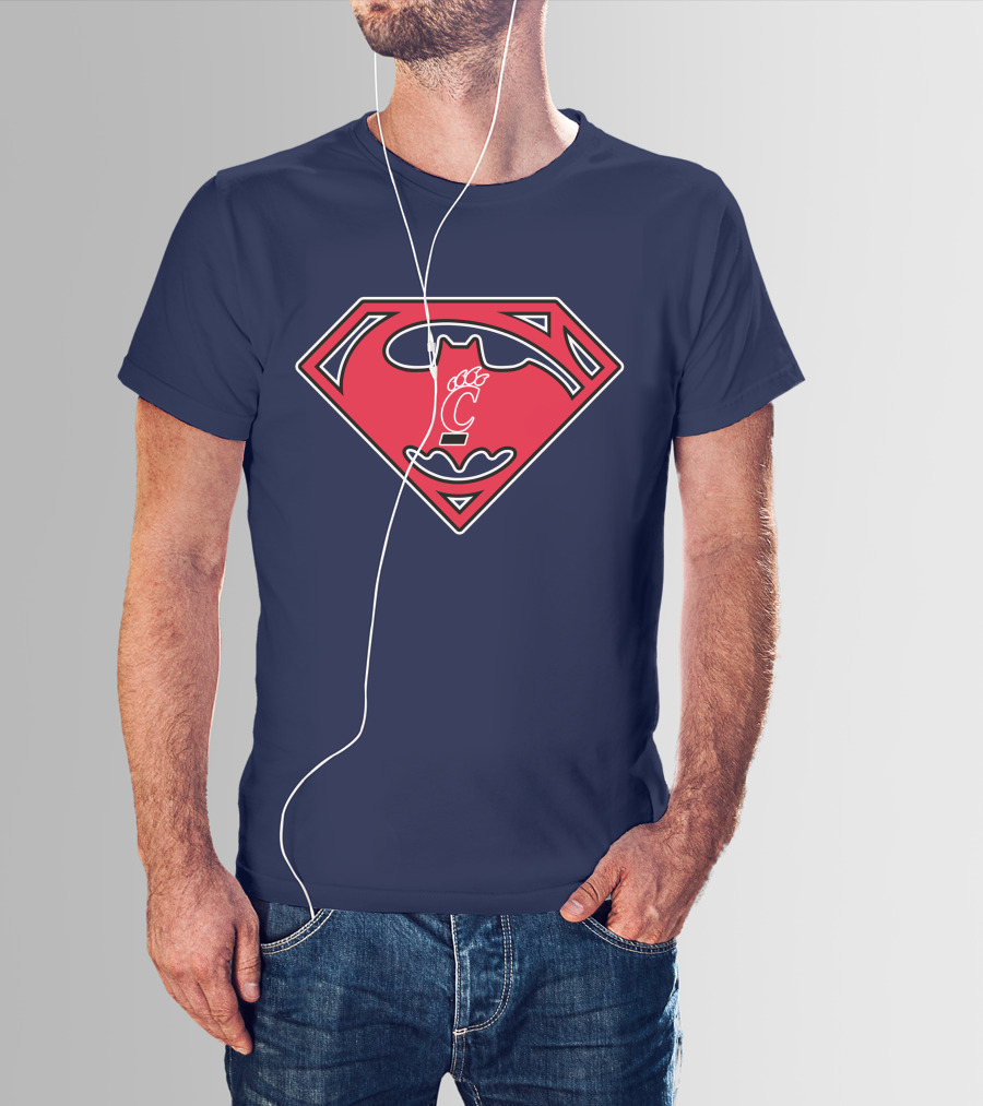 Cincinnati Bearcats Superhero Logo 1984 T-Shirt