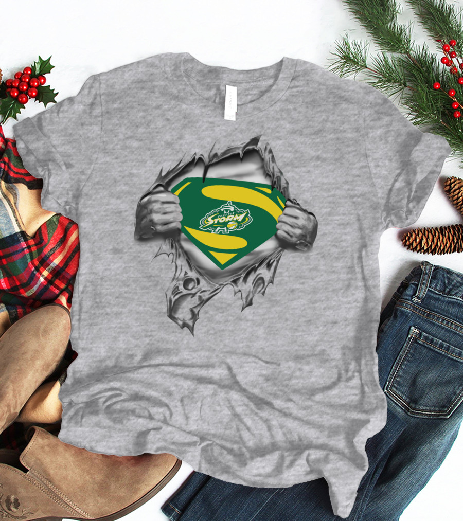 Seattle Storm Superman Logo Reveal 402 T-Shirt