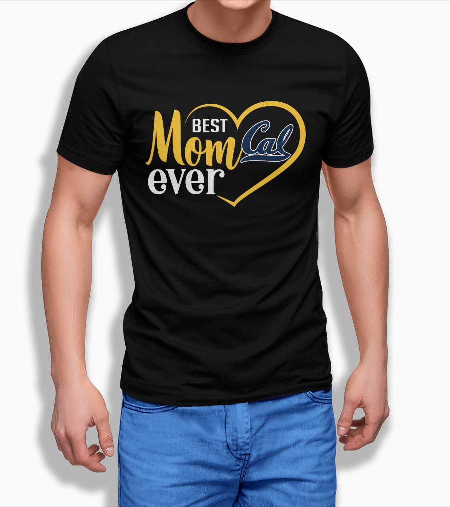 California Golden Bears Best Cal Mom Ever T-Shirt