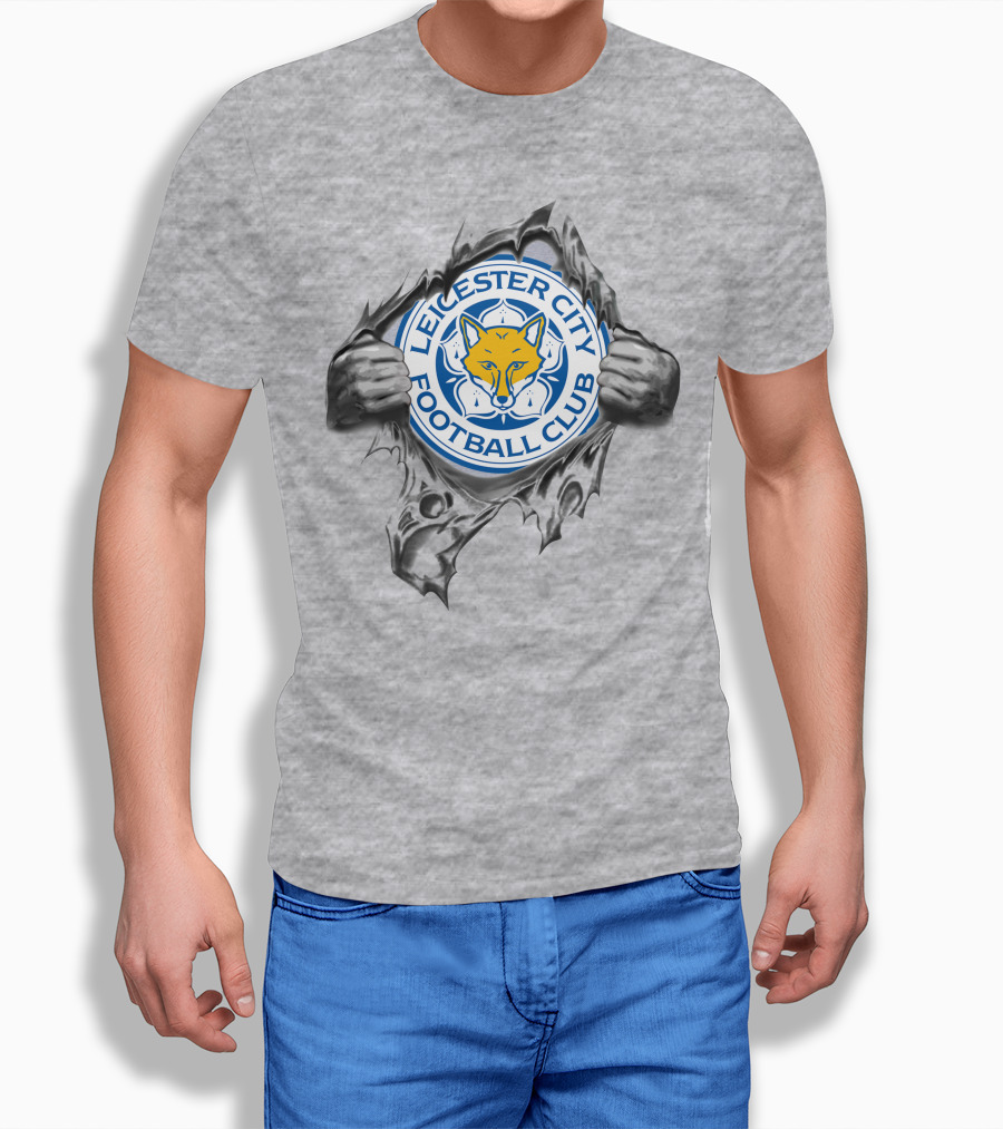 Leicester City Football Club Super Fan 285 Fox Crest T-Shirt