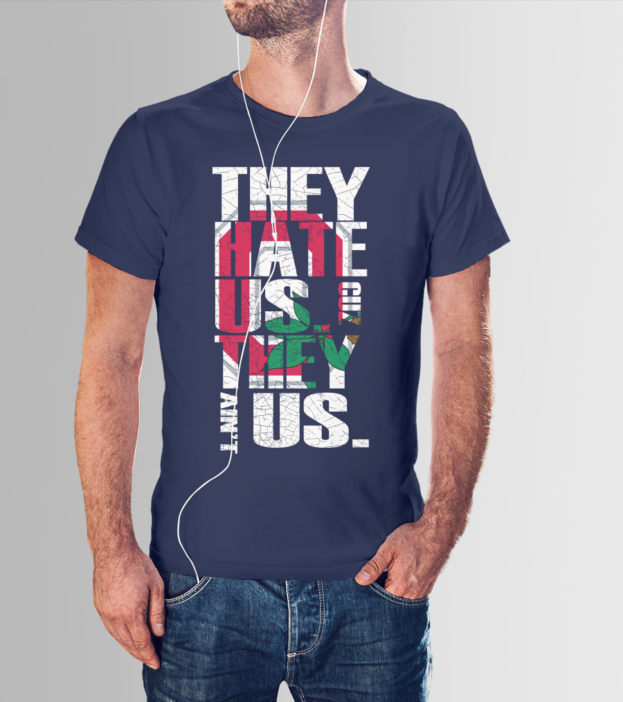 Ohio State Buckeyes They Hate Us Because They Ain't Us T-Shirt
