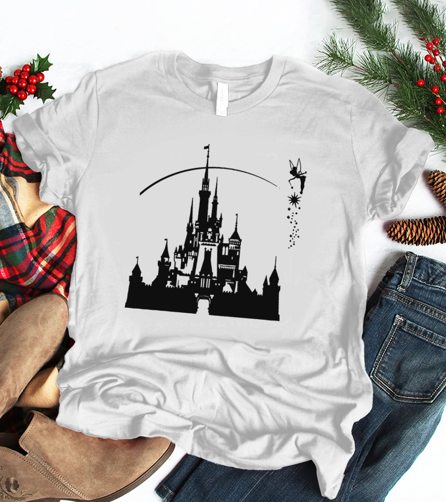 Disneyland Castle Tinker Bell Magic T-Shirt