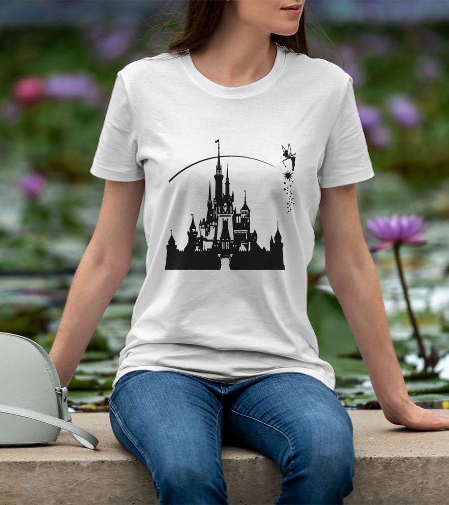 Disneyland Castle Tinker Bell Magic T-Shirt