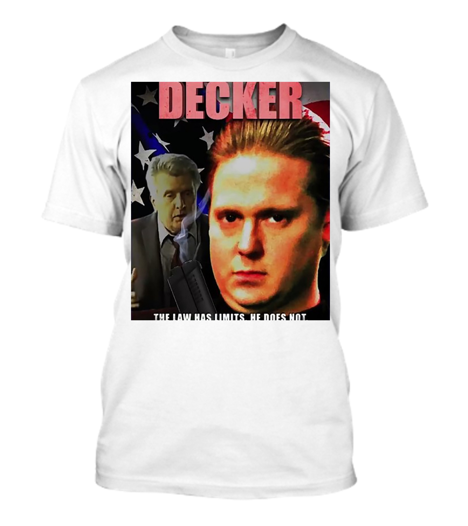 DECKER The Law Has Limits He Does Not On Cinema At The Cinema T-Shirt