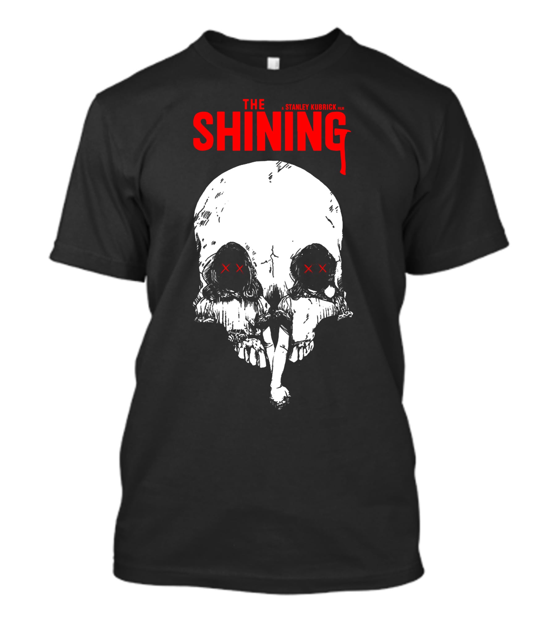 The Shining Friday The 13Th Stanley Kubrick Skull Twins T-Shirt