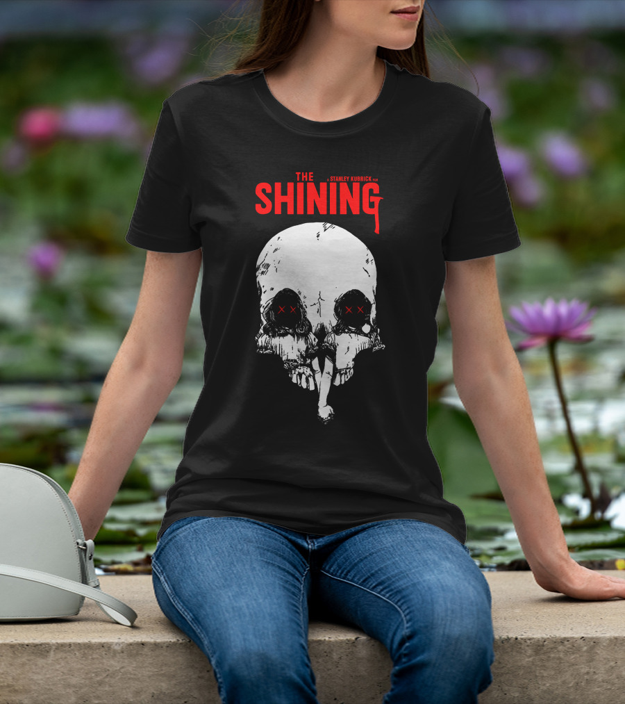 The Shining Friday The 13Th Stanley Kubrick Skull Twins T-Shirt