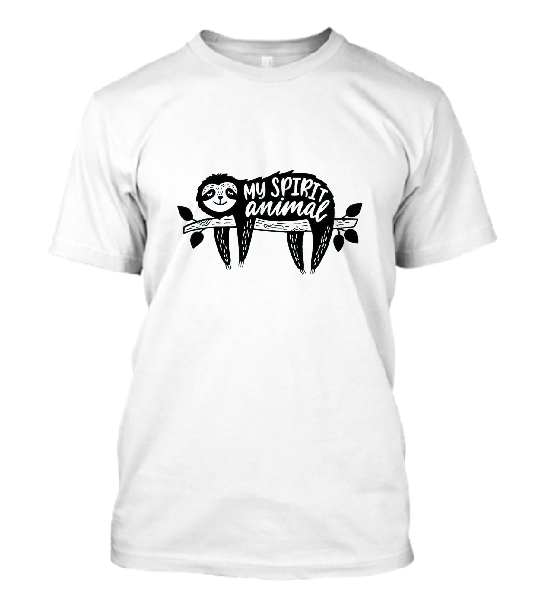 My Spirit Animal Sloth On Branch T-Shirt