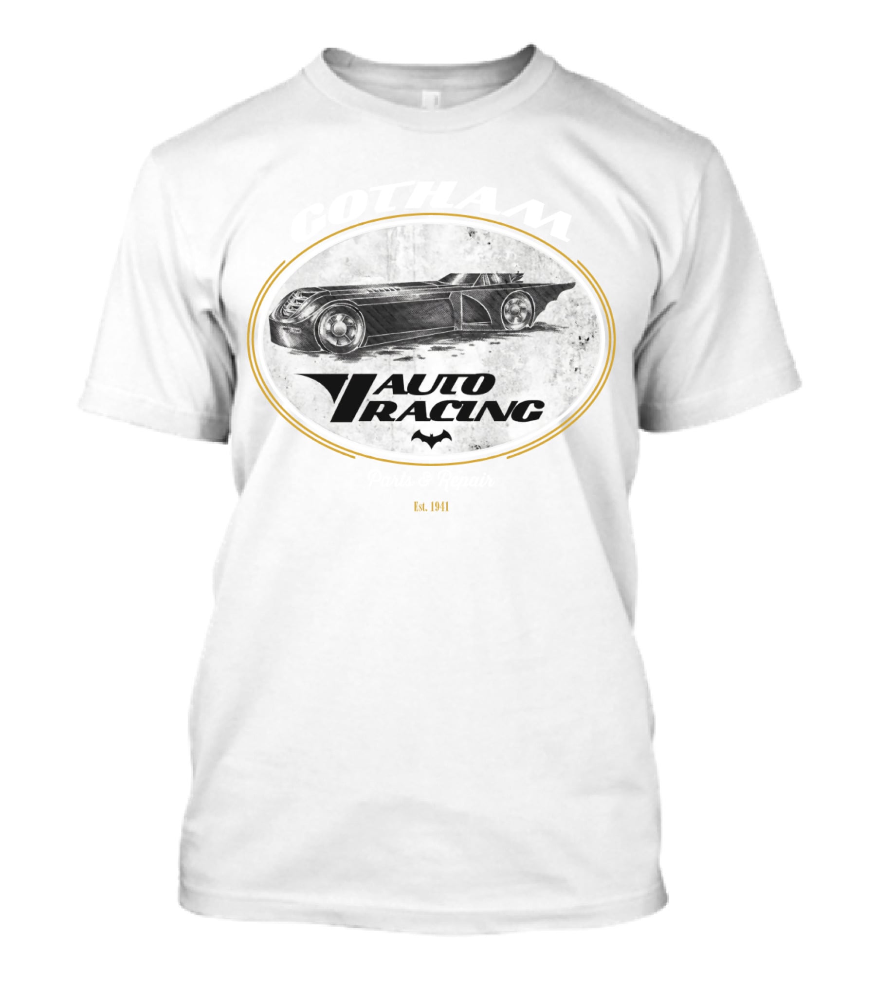 Auto Racing Batmobile Est. 1941 T-Shirt