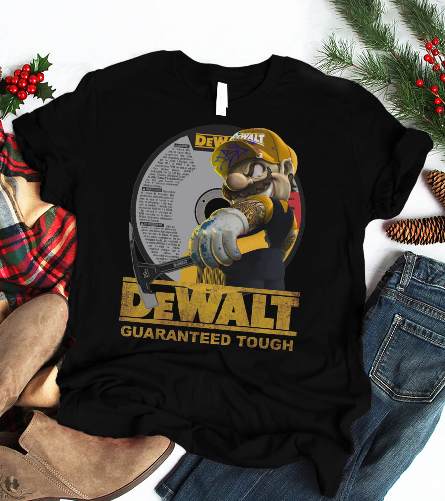 DeWalt Guaranteed Tough Mario3x4 T-Shirt