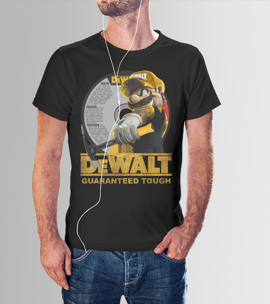 DeWalt Guaranteed Tough Mario3x4 T-Shirt