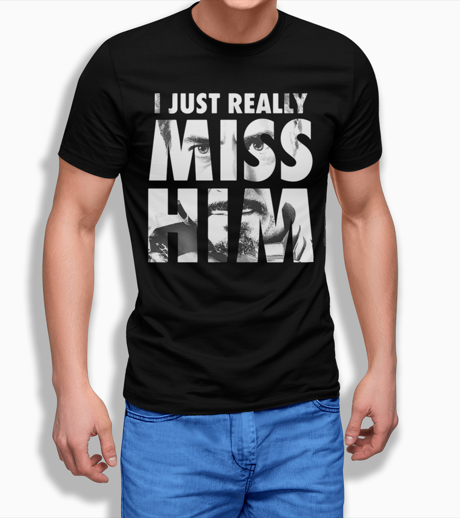 I Just Really Miss Him Tony Stark Tribute Marvel T-Shirt