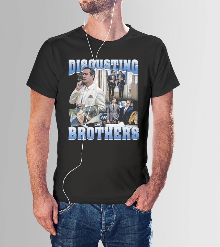 Disgusting Brothers Jon Roy Iconic Collage T-Shirt