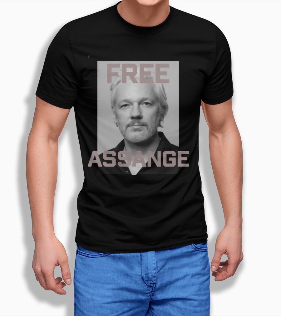 Kari Lake Wearing Free Assange T-Shirt