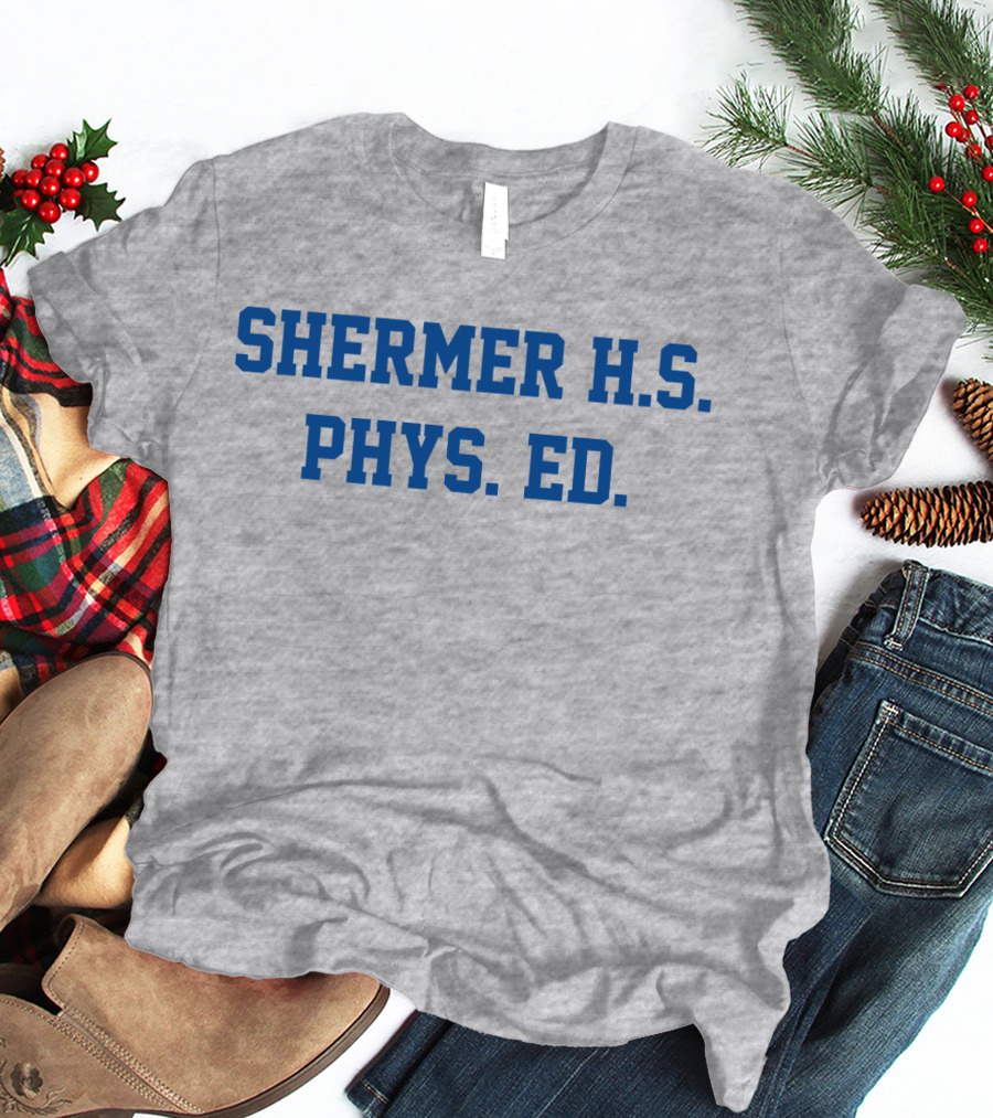 Shermer High School H.S. Phys Ed Retro T-Shirt