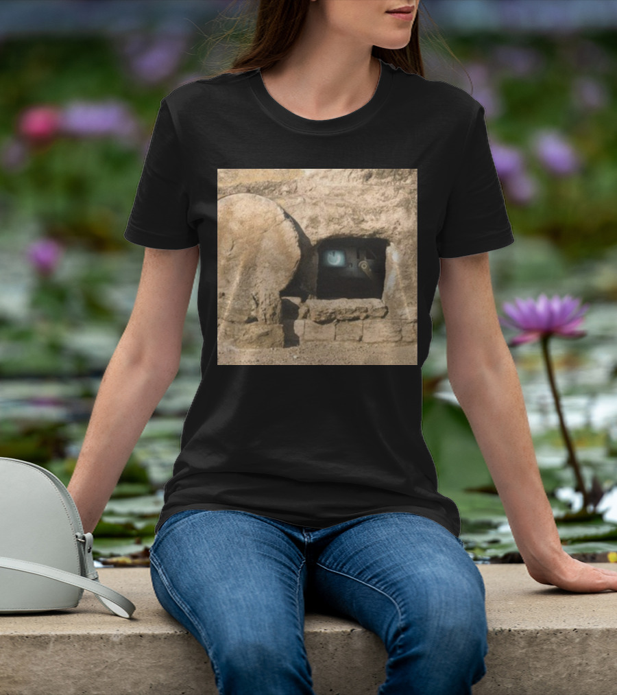 Reboot Van Cave With Stone Doorway And Tech Screen T-Shirt