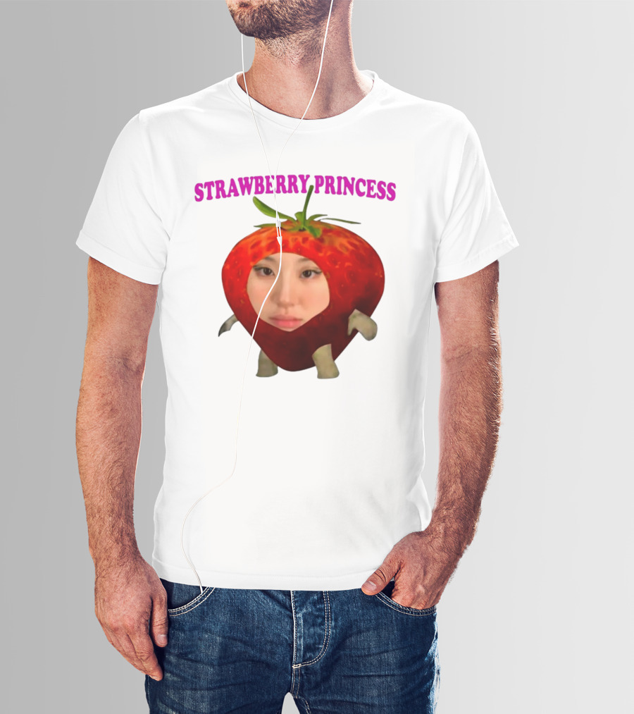 Chaeyoung Strawberry Princess In A Strawberry Costume T-Shirt