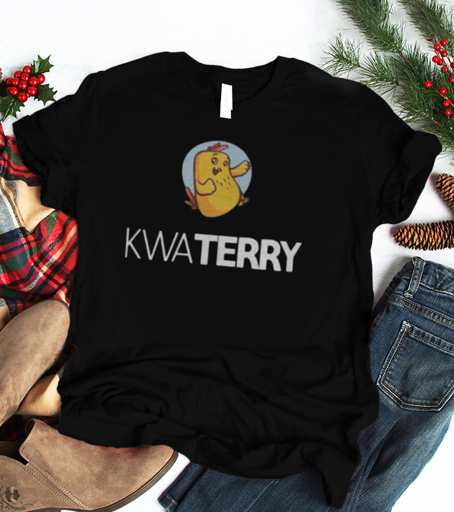 KWATERRY Chicken Character T-Shirt