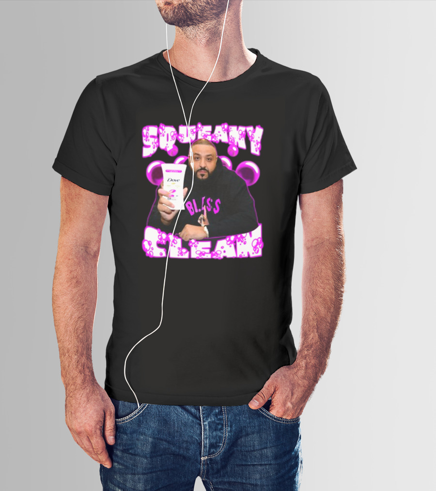 Dj Khaled Squeaky Clean Dove Bless Bubbles T-Shirt