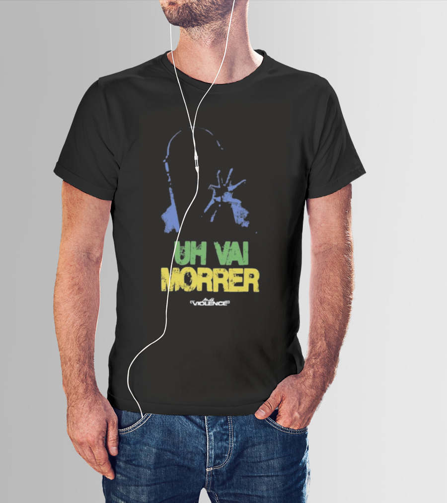 Fullviolence Uh Vai Morrer Brazilian Colors T-Shirt