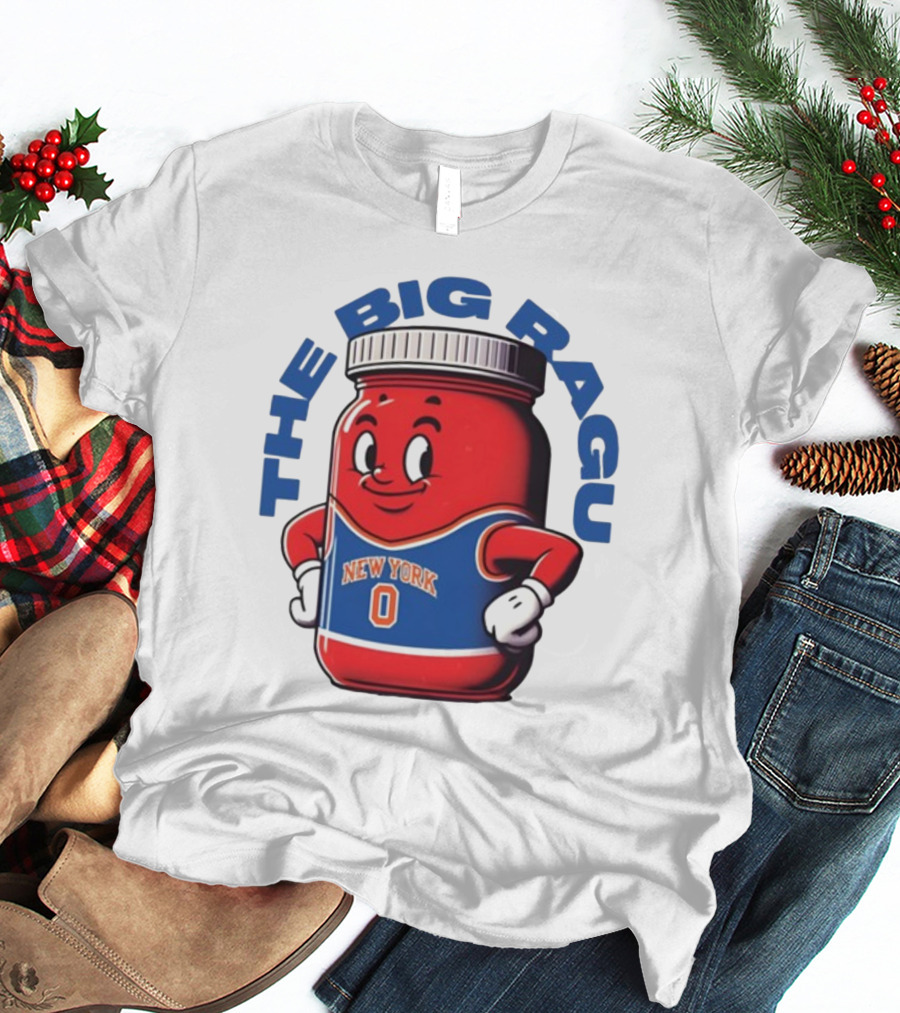 The Big Ragu New York 0 Cartoon Jar T-Shirt