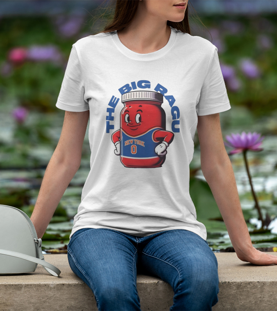 The Big Ragu New York 0 Cartoon Jar T-Shirt