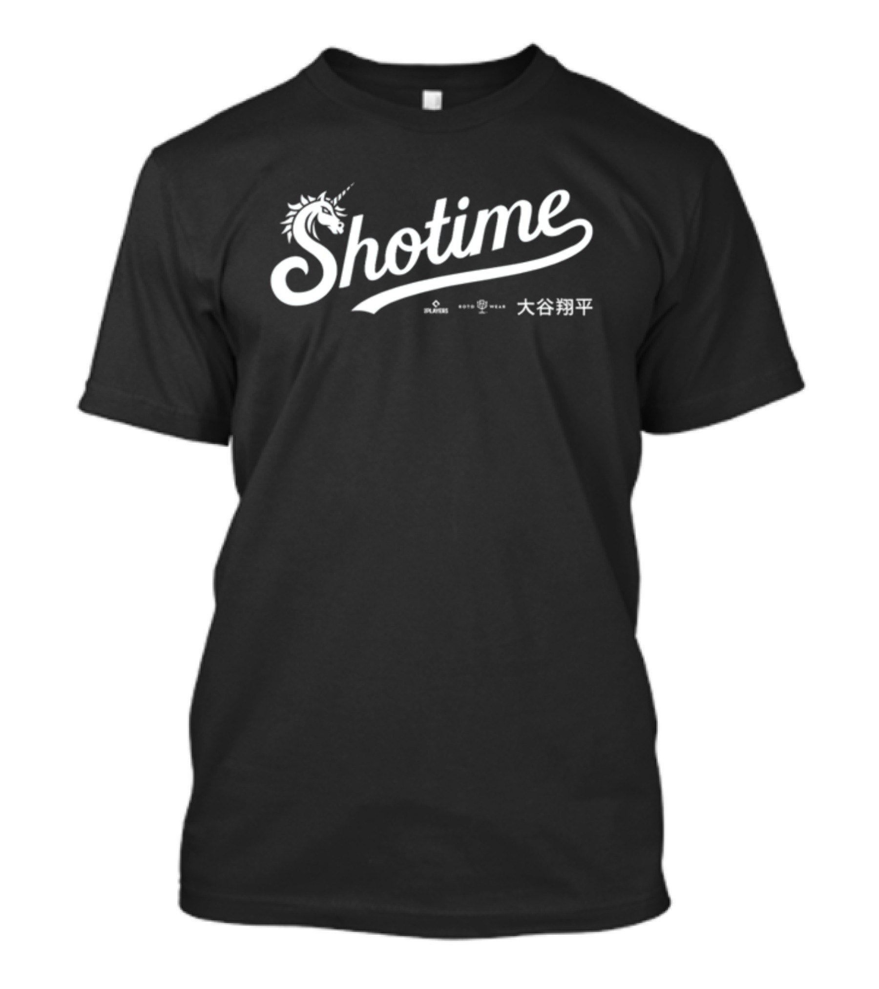 Shotime Unicorn Rotowear 大谷翔平 In Japanese Stylized T-Shirt