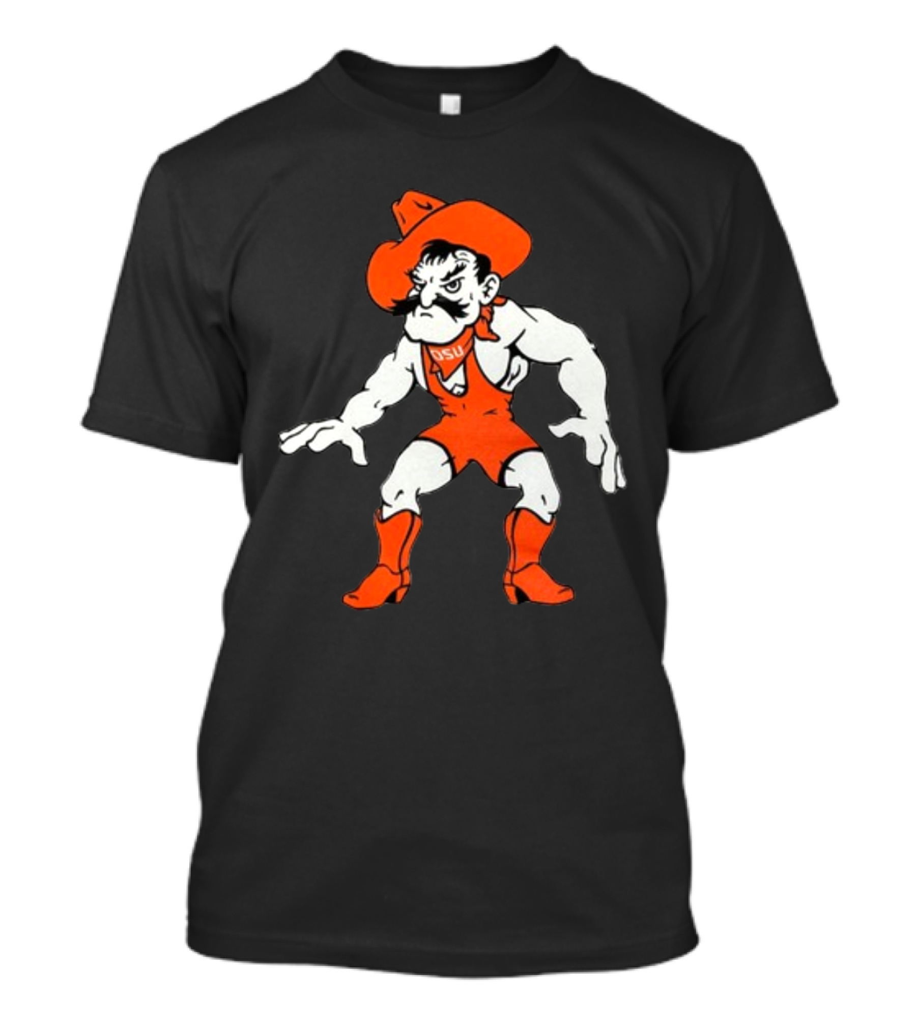 Pistol Pete OSU Wrestling Mascot Cowboy T-Shirt