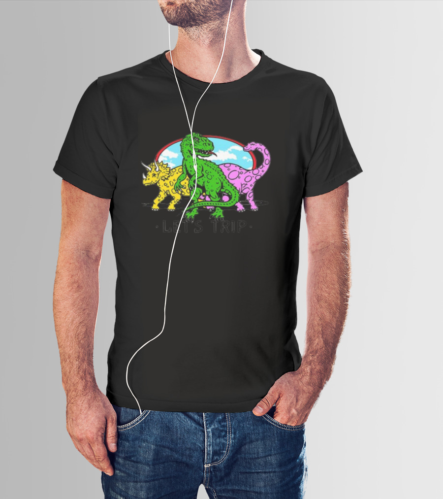 Let's Trip Dinosaur Jurassic T-Shirt