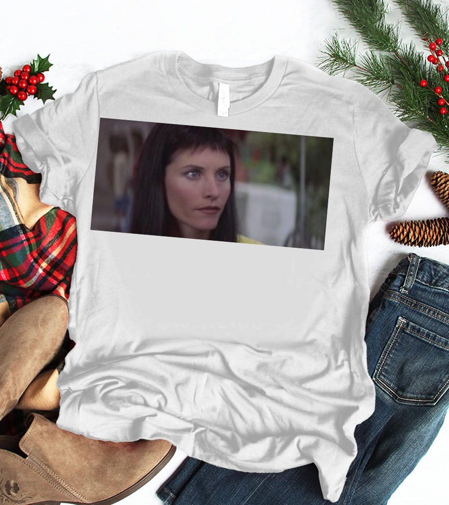 Courteney Cox Scream Movie Character House Party Scene T-Shirt