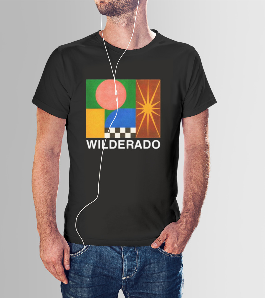 Wilderado Colorful Geometric Abstract T-Shirt