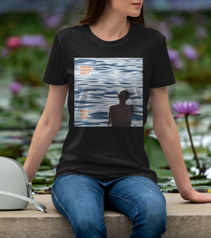 Russell Crowe Indoor Garden Party Prose And Cons Water Reflection T-Shirt