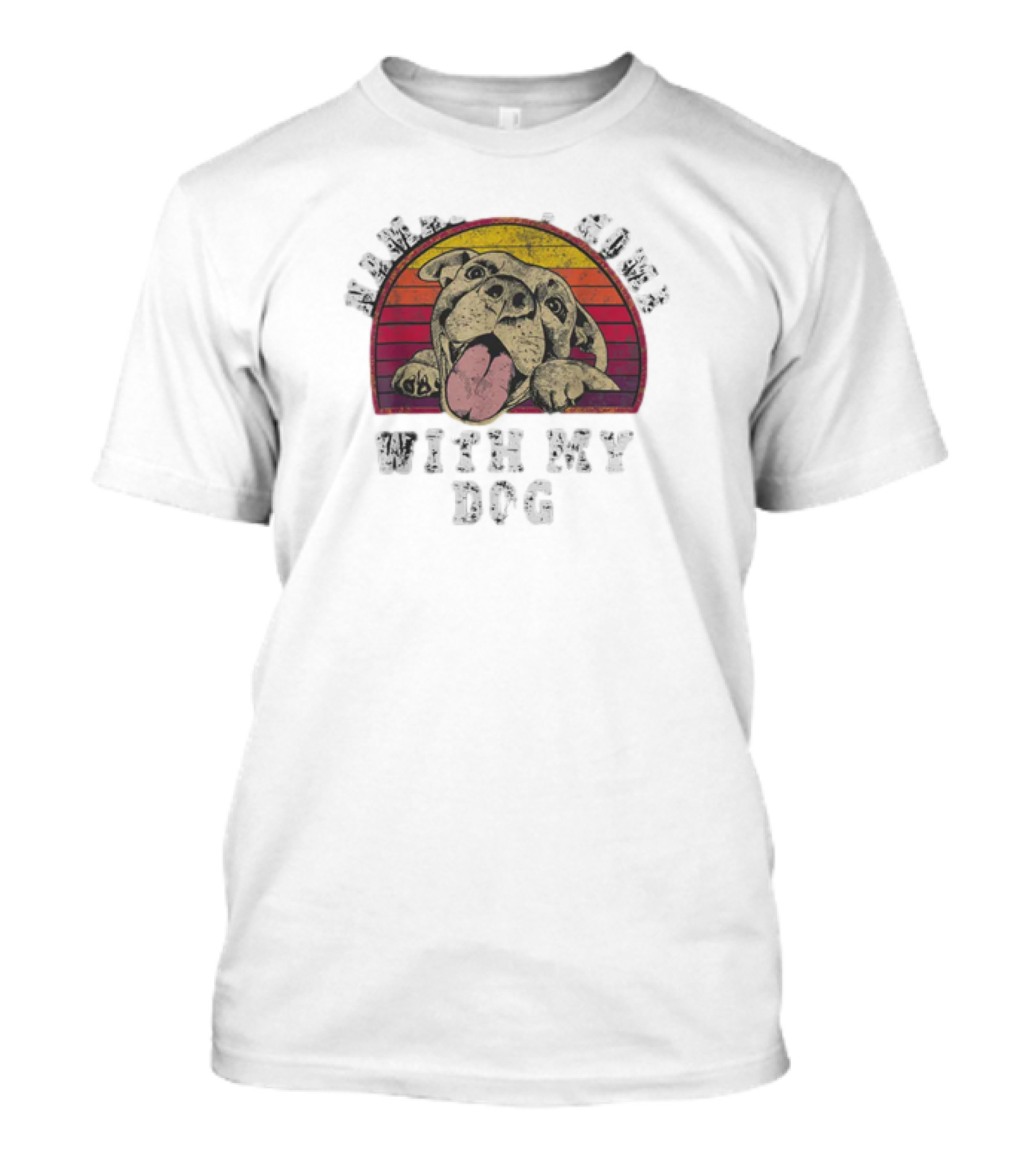 Namast'ay Home With My Dog T-Shirt