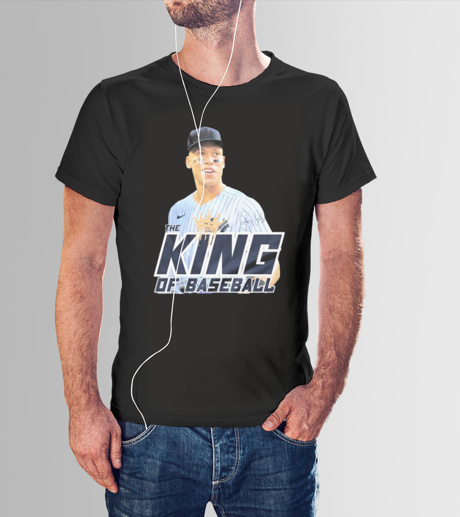 Aaron Judge The King Of Baseball T-Shirt