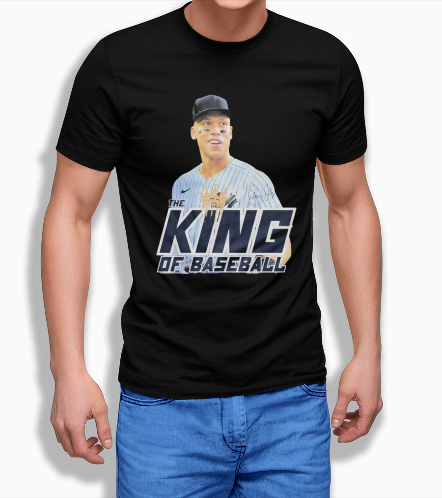 Aaron Judge The King Of Baseball T-Shirt